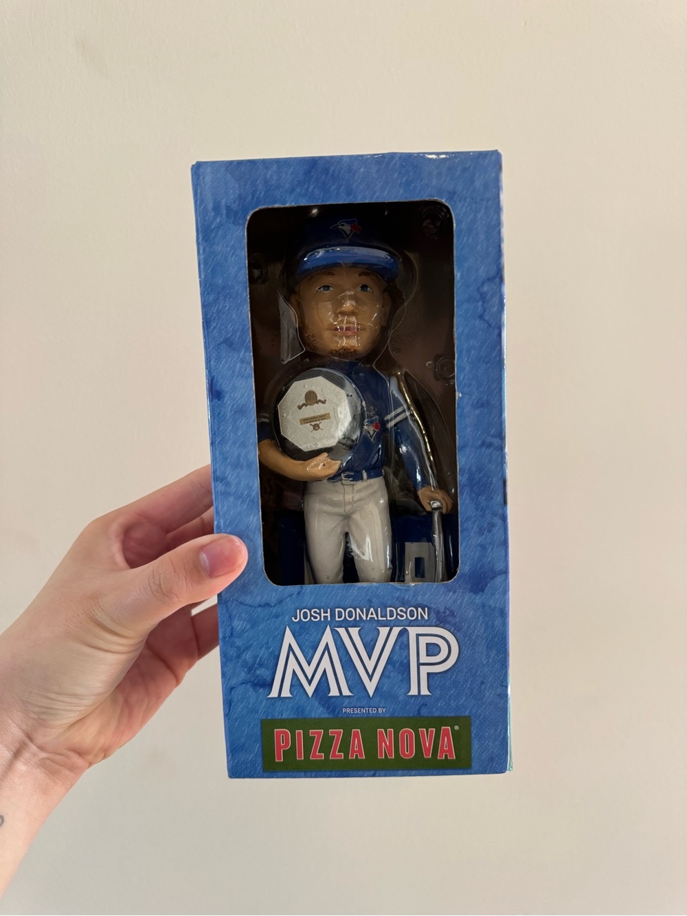 Josh Donaldson MVP Collectible Bobblehead - Blue